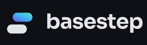 Basestep logo, dark